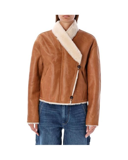 Isabel Marant Blue Eriana Cropped Jacket