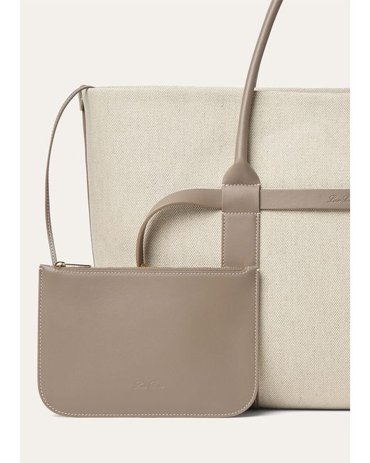Loro Piana Natural Ghiera Shopper Large