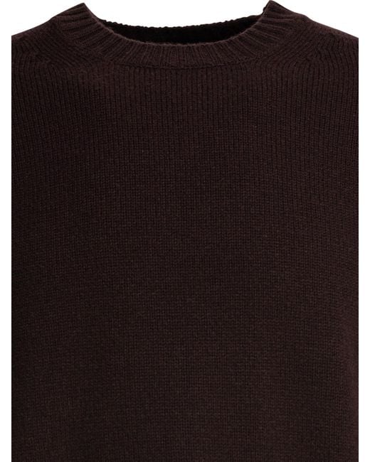 Tom Ford Black Long-Sleeved Crewneck Jumper for men