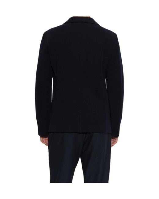 Giorgio Armani Black Patch Pocket Blazer for men