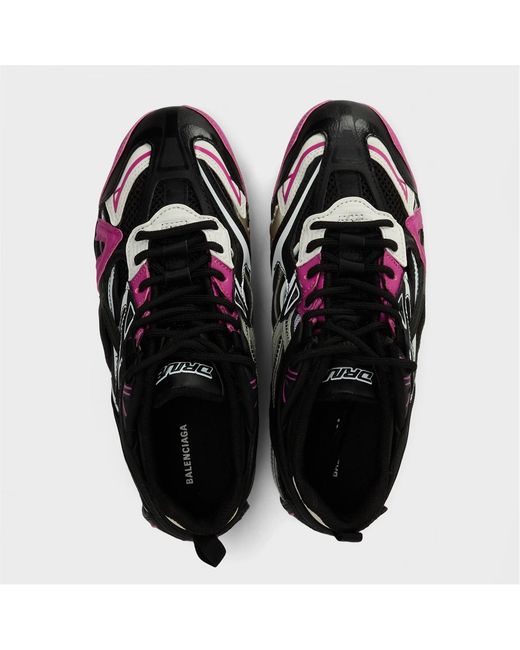 Balenciaga Multicolor Lace-Up Low-Top Sneakers