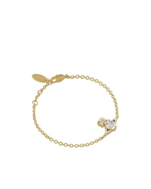 Vivienne Westwood Metallic Millie Orb Chain Bracelet