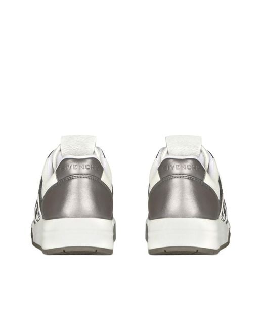 Givenchy White G4 Low-Top Sneakers