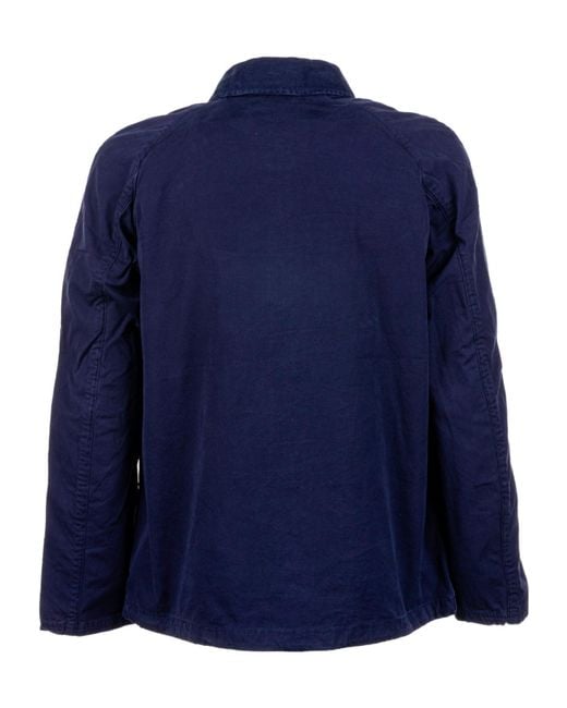 Barbour Blue Long-Sleeved Jacket for men