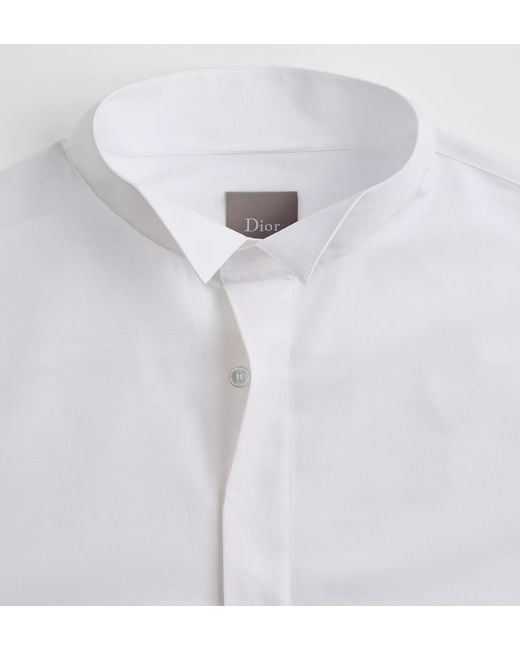 Dior White Chemise De Smoking for men