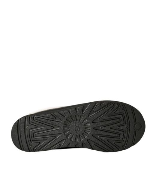 Ugg Black Tasman Flat Shoes for men