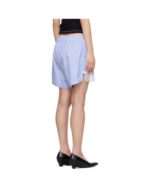 Martine Rose Blue French Knickers for men