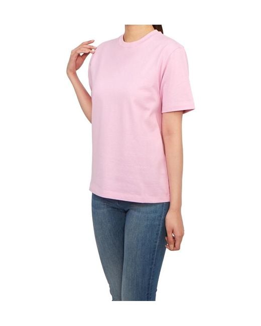 Ferragamo Pink Short-Sleeved T-Shirt