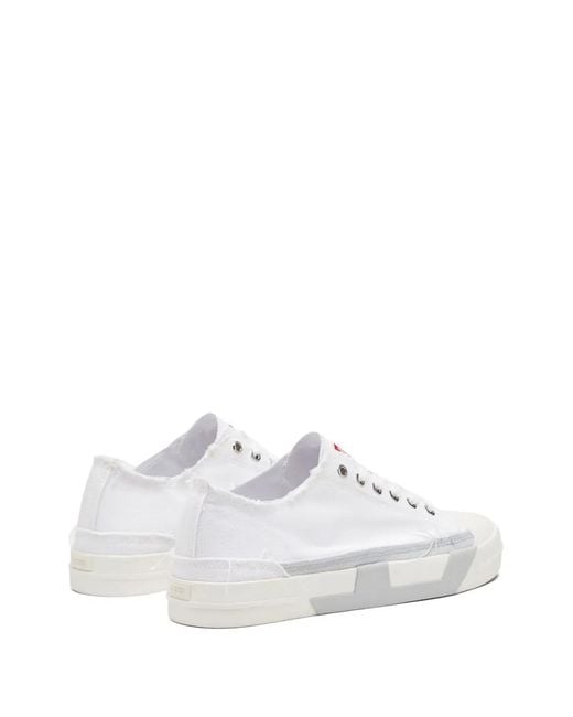 DIESEL White S-D-Verse Low Trainers