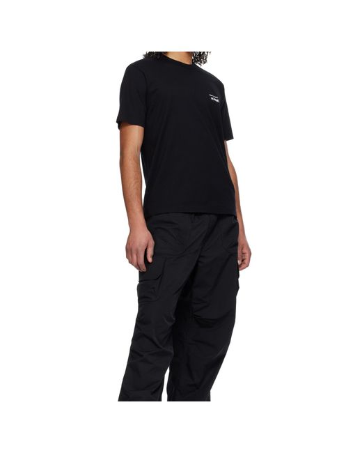 Comme des Garçons Black Short-Sleeved T-Shirt for men