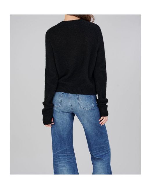 Lisa Yang Black Long Sleeve Sweater