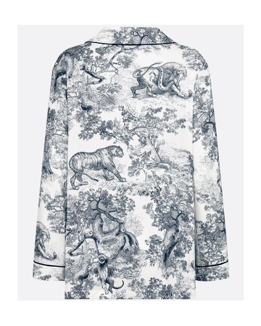 Dior White Iviera Chez Moi Shirt