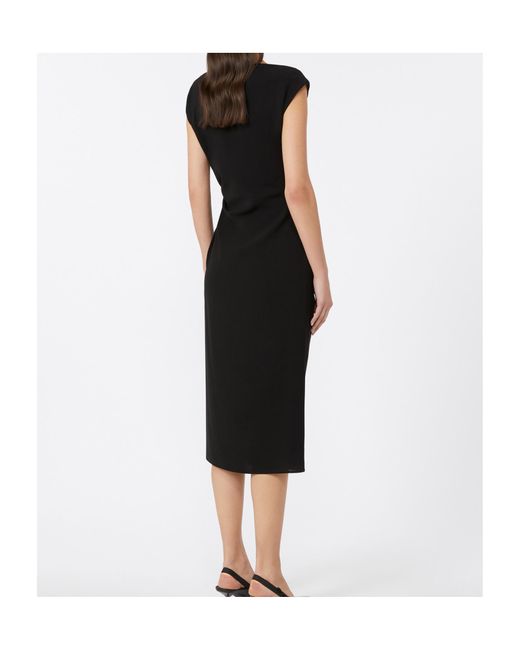 Max Mara Black Bodycon Cady Dress