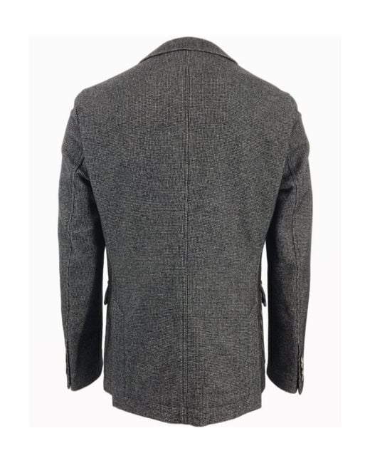 Boss Gray Button Suit Jacket for men