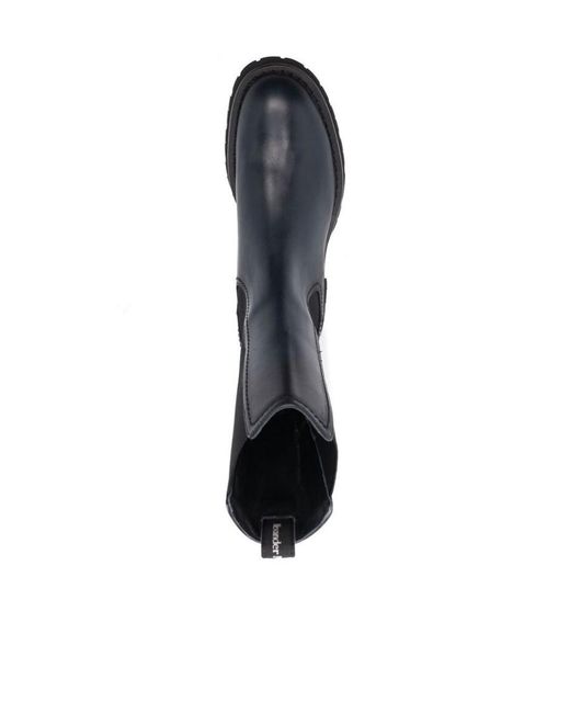 McQueen Blue Chelsea Ankle-Top Boots for men