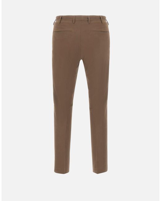 Pt Pantaloni Brown Pt Torino Edge Tapered Pants for men