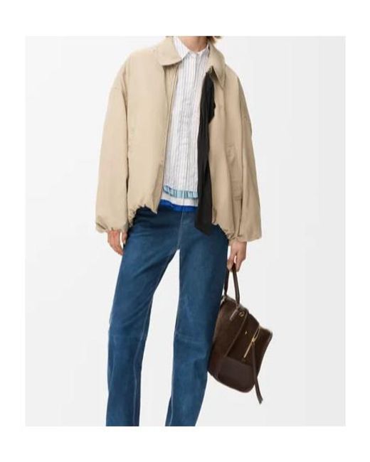 Loewe Natural Contrast Panel Zip Jacket