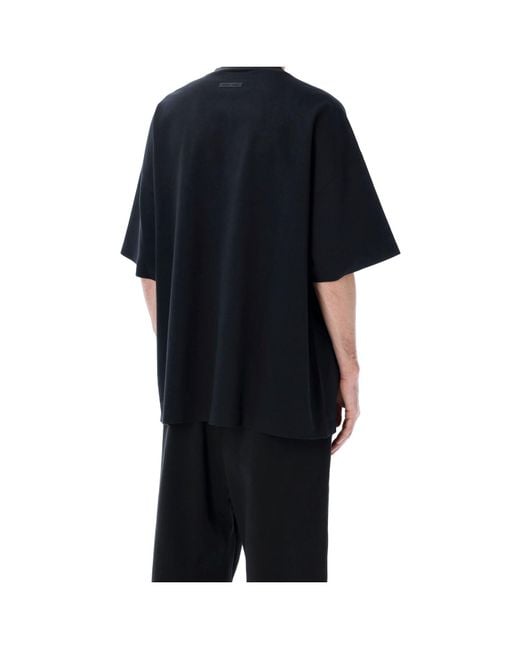 Fear Of God Black 90S Logo T-Shirt for men