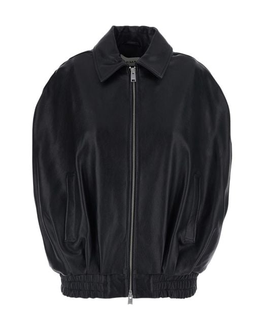 Arma Blue Bina Zip Front Cape