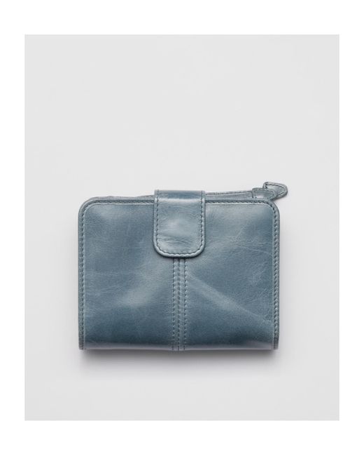 Prada Blue Small Leather Wallet