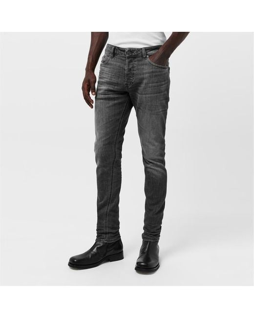 DIESEL Gray Jeans for men