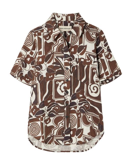 Mara Hoffman Multicolor Natural Hemp Shirt