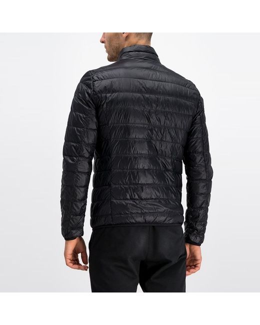 EA7 Blue Zipped Padded Jacket for men