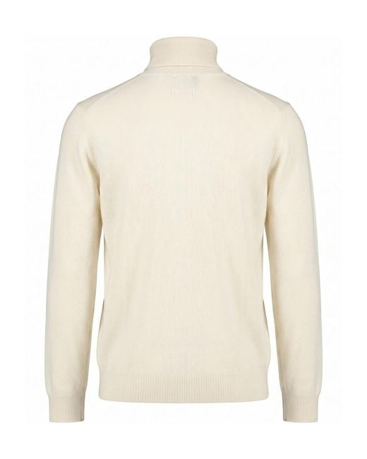 Drumohr White Long-Sleeved Sweater for men
