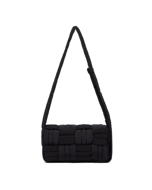 Bottega Veneta Black Cassette Medium Shoulder Bag for men