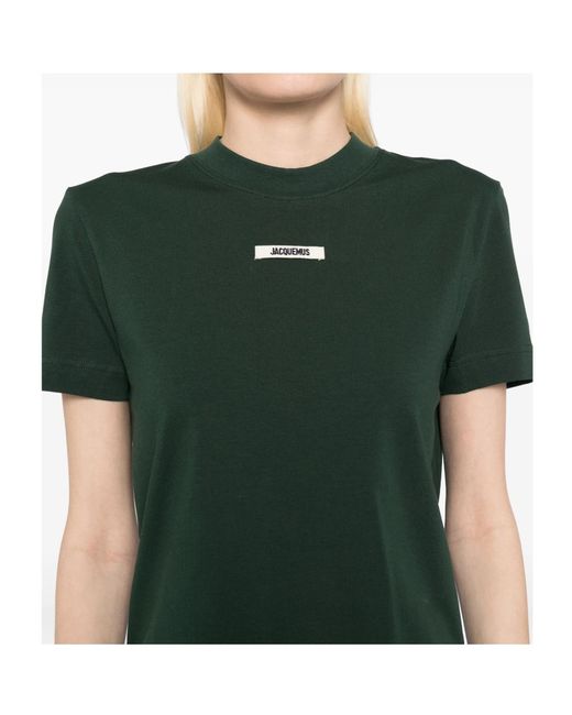 Jacquemus Green Crew Neck T-Shirt
