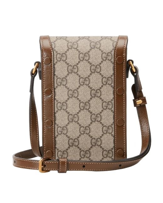Gucci Natural Horsebit 1955 Mini Crossbody Bag