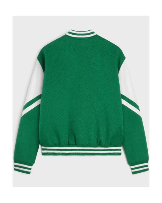Céline Green Jackson Teddy Jacket for men