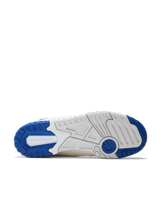 New Balance Blue 550 Lace-Up Sneakers for men