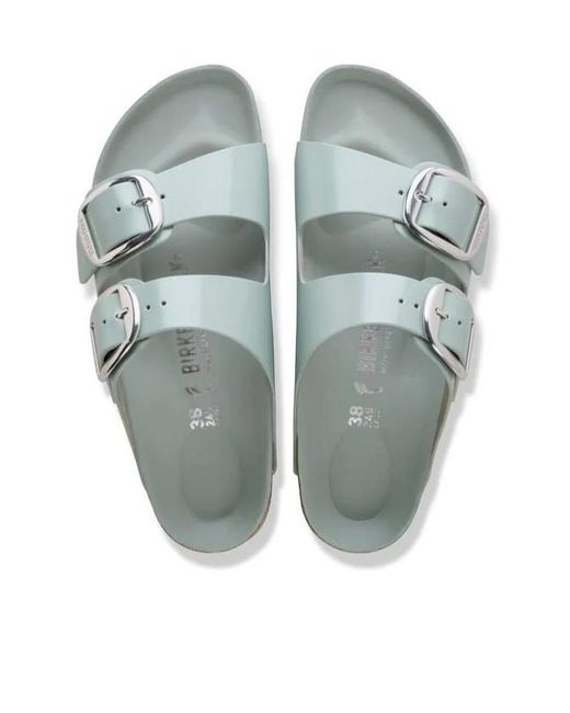 Birkenstock Green Arizona Big Buckle Sandals