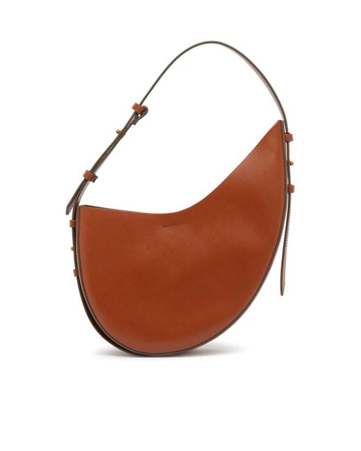 Soeur Brown Adjustable Shoulder Bag