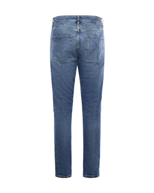 Dondup Blue Slim-Fit Jeans for men