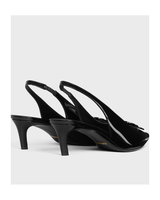 Céline Black Slingback Alma