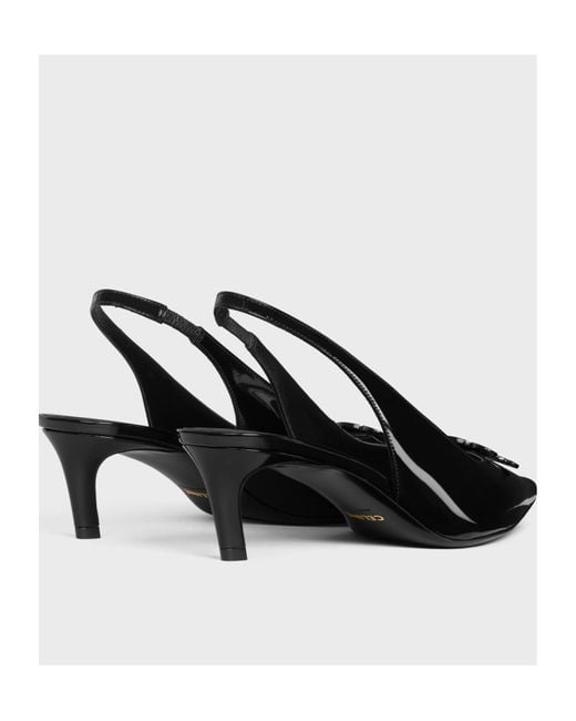 Céline Black Alma Triomphe Slingback