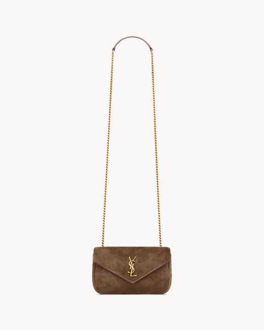 Saint Laurent White Flap Mini Bag