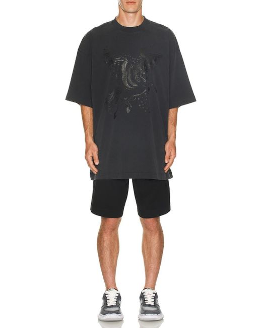 Vetements Black Short-Sleeved T-Shirt for men