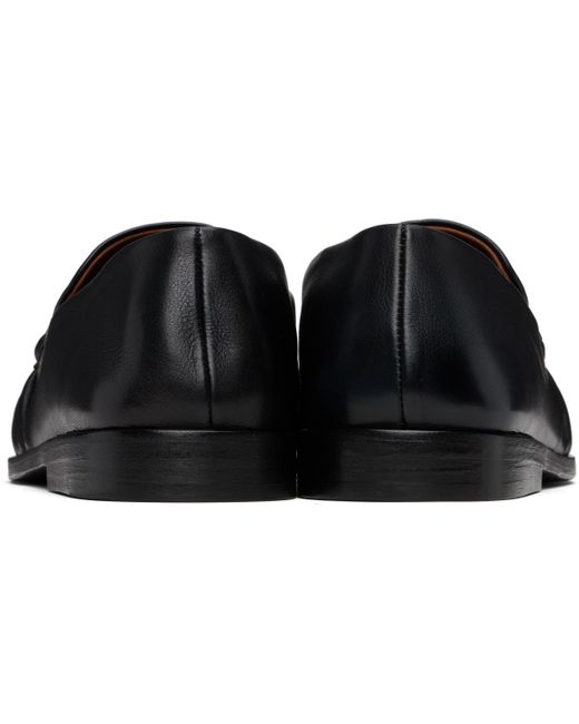 Marsèll Black Round Toe Loafers