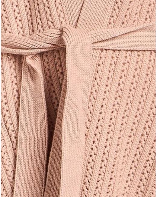 Max Mara Pink Simple Knitted Jacket