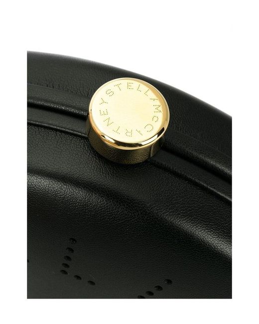 Stella McCartney Green Embellished Monogram Shoulder Bag