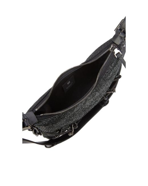 Givenchy Black Sequin-Embellished Shoulder Bag