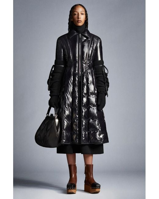 Moncler Black Long Down Jacket