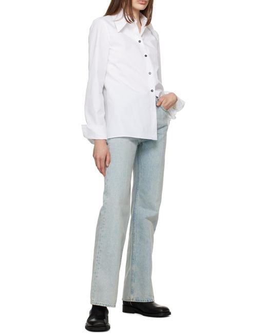Our Legacy Blue Boot Cut Jeans Pants