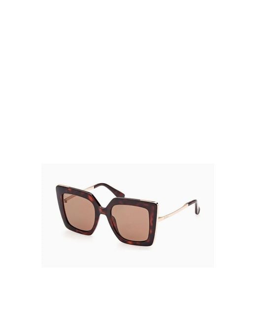 Max Mara Multicolor Square Frame Sunglasses