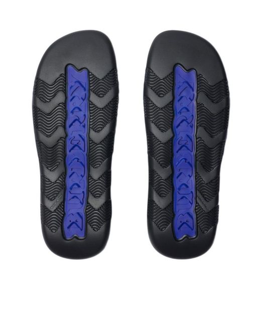 Burberry Multicolor Dive Checked Slip-On Slides for men