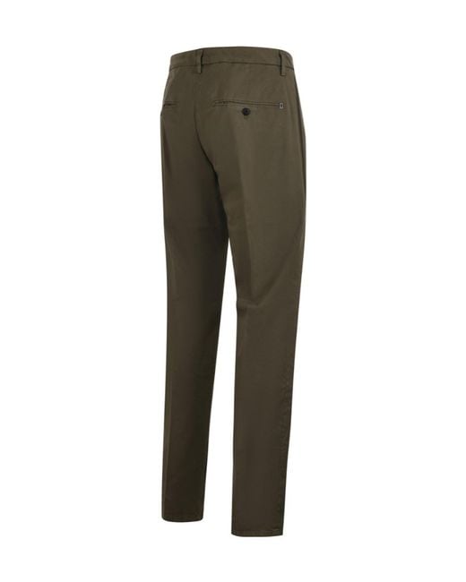 Dondup Gray Spiritissimo Slim Pants for men