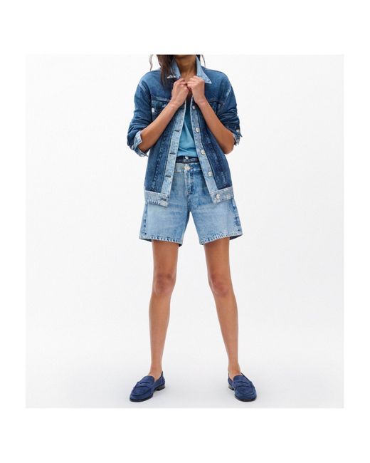 Rag & Bone Blue Long-Sleeved Jacket